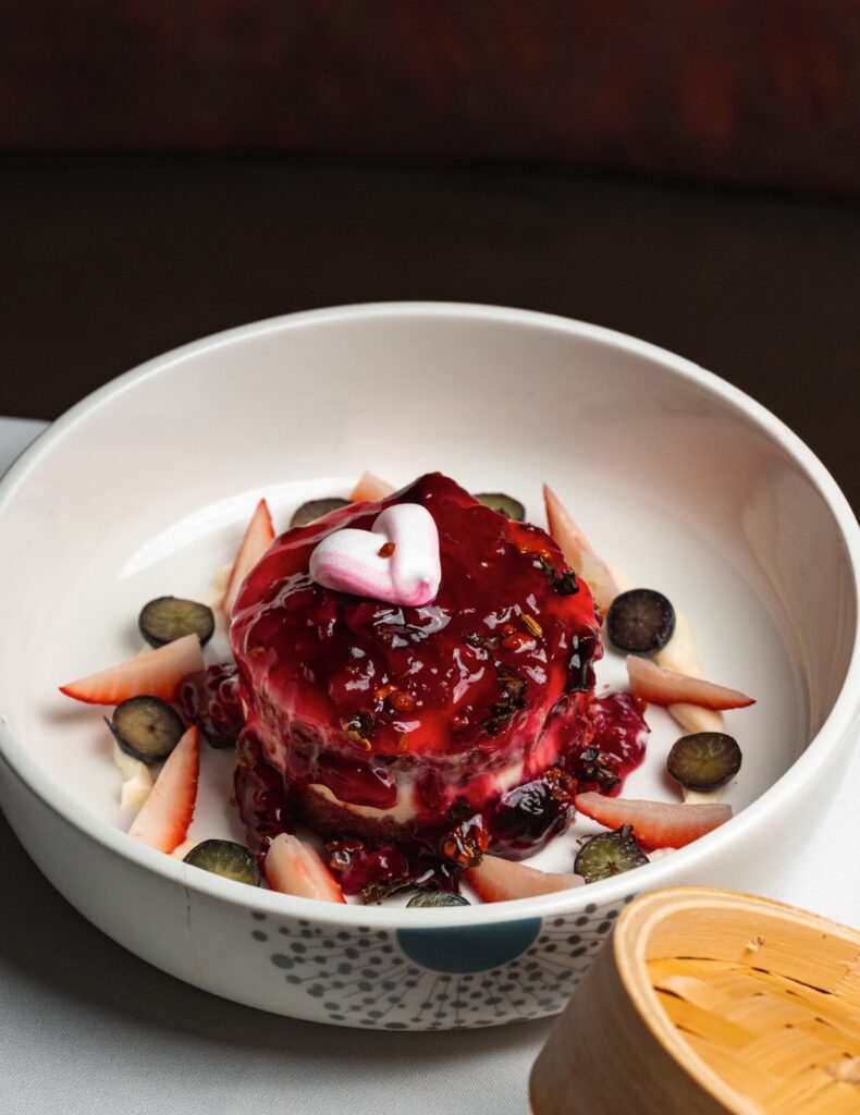 Pull me up Red velvet gulkand cheesecake